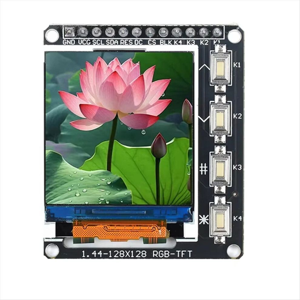 1.44 Inch Full Color Tft Display Module Hd Lcd Screen 128X128 St7735 St7789 1.44Inch 4853013929532