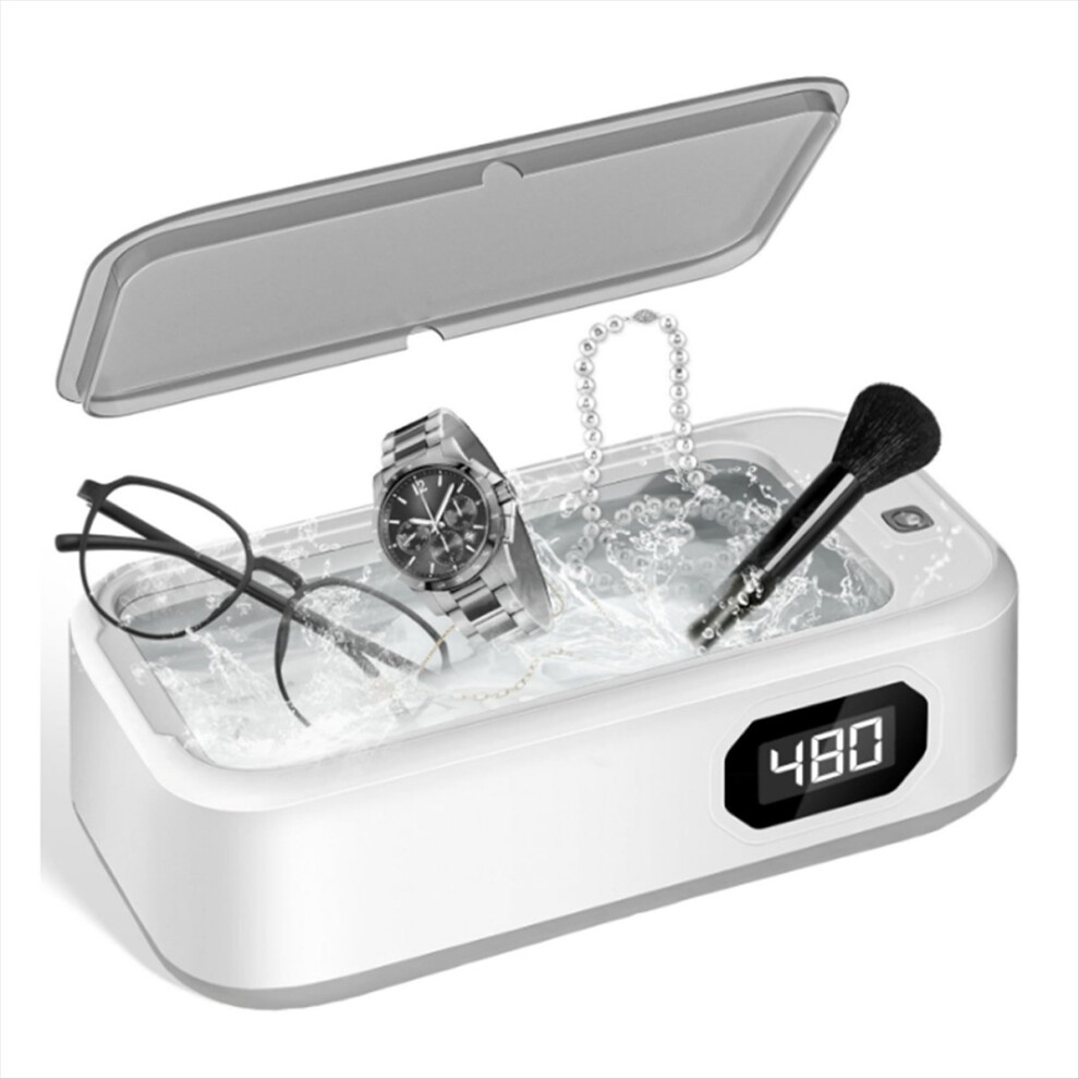 Ultrasonic Cleaners 49KHz Jewelry Cleaner for Razors Watches Combs Brushes Rings EU Plug-image-OPC-PMGP7WF-NEW