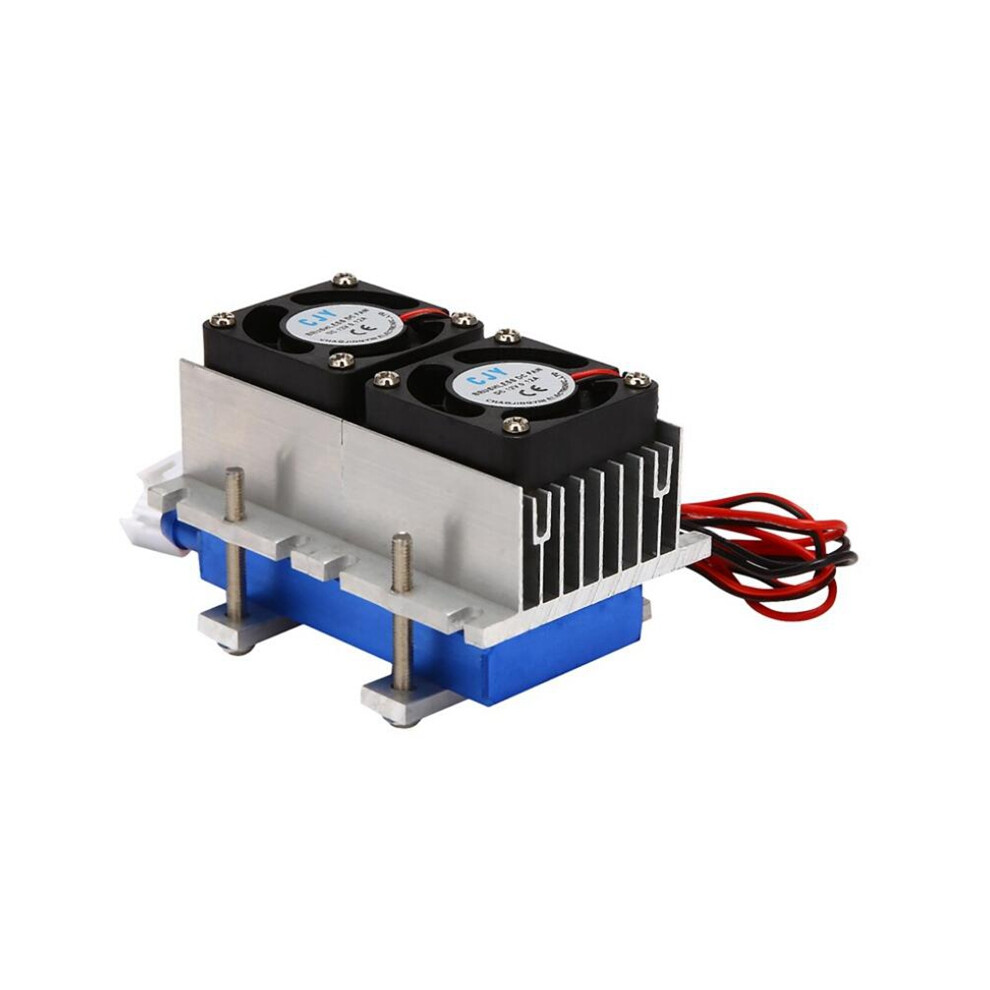 144W Thermoelectric Peltier Refrigeration Cooler 12V Semiconductor Air Conditioner Cooling System Diy Kit Down 4853013935991