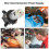 Mini Wind DC Generator Hand Dynamo Hydraulic Test 12V 24V Motor Machine Supply Emergency 10
