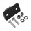 CNC Skydiving Helmet Fixed Mounts for 1 2 3 3+ 4 5 Session/ /SJ/GitUp Sport Camera Black 3