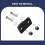 CNC Skydiving Helmet Fixed Mounts for 1 2 3 3+ 4 5 Session/ /SJ/GitUp Sport Camera Black 6