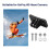 CNC Skydiving Helmet Fixed Mounts for 1 2 3 3+ 4 5 Session/ /SJ/GitUp Sport Camera Black 7