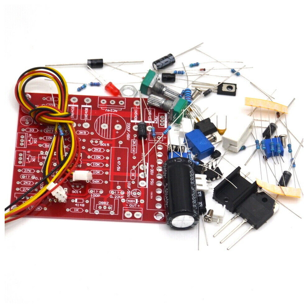 0-30V Diy 2Ma-3A Adjustable Dc Power Supply Short-Circuit Current Limit Protection Kit 4853013946171