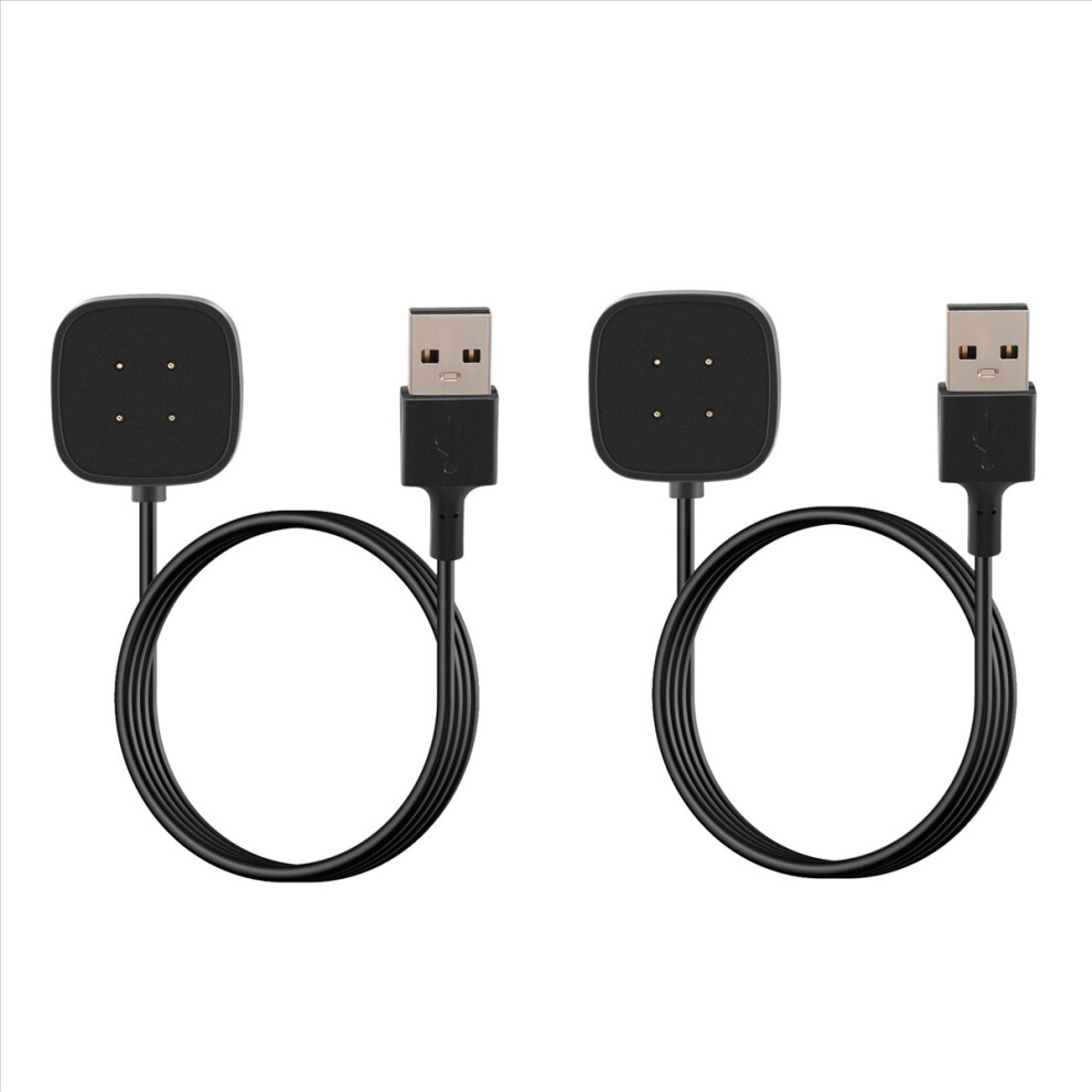 2Pack 3.3 Ft Charger Cable Usb Charging Dock For Sense/ 3 Smartwatch 4853013945082