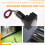220V Mini Human Body Infrared Sensor Switch LED Flood Light PIR Motion Adjustable Black 7