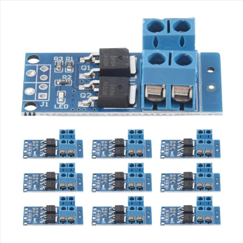 10PCS DC 5V-36V 15A(Max 30A) MOSFET MOS FET Trigger Switch Driver Module 0-20KHz PWM Regulator Control Panel 2