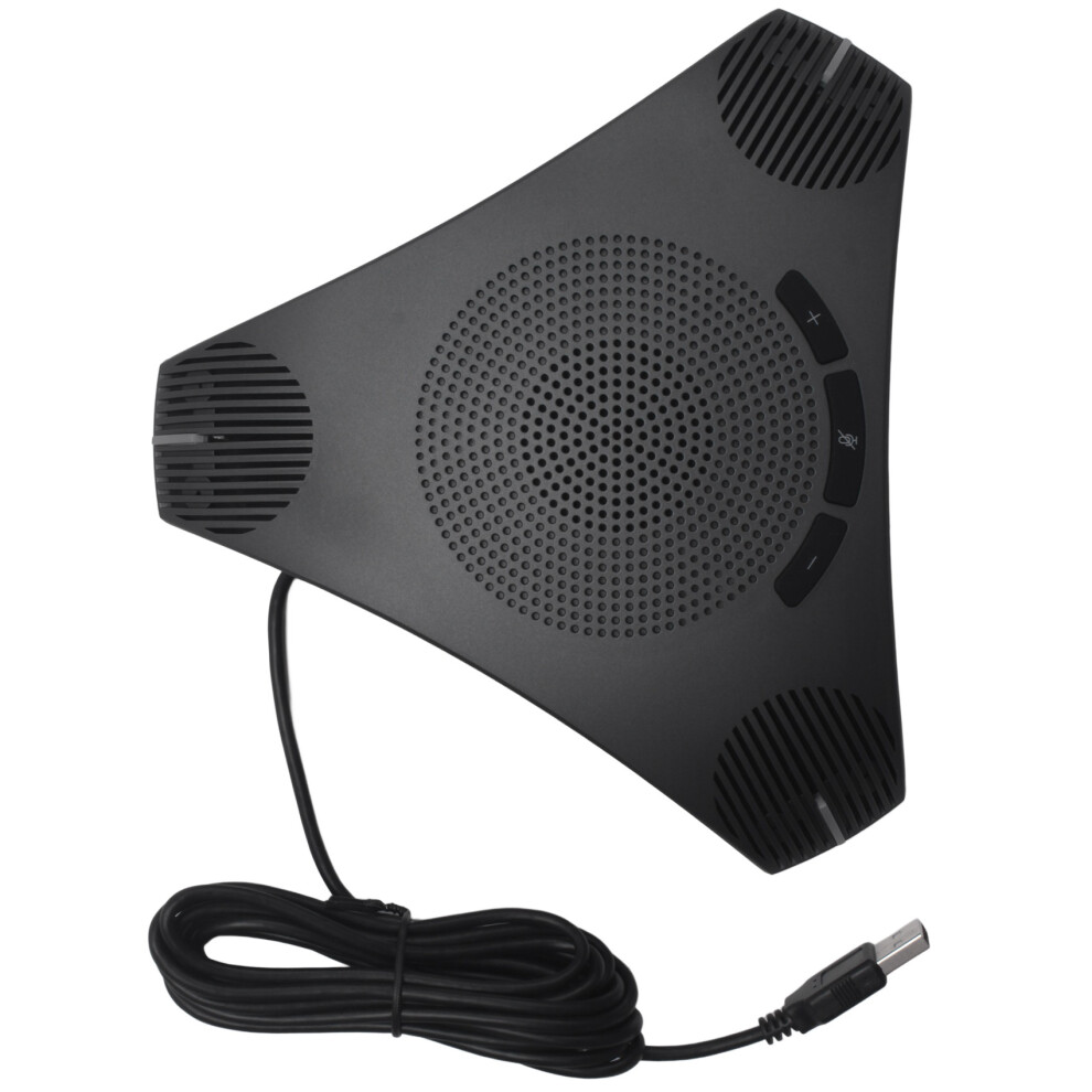 G95 Mini Usb Desktop Computer Conference Omnidirectional Microphone Mic Speaker Speakerphone For Business Video Meet 4853013947192