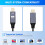 USB C to Mini Displayport Cable Type for 3 DP Cord 4K Adapter 6
