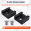 Cold Shoe Mount Aluminum Adapter Bracket Hot with 1/4 Thread for Camera Cage Flash Mount(2 PCS) 5