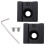 Cold Shoe Mount Aluminum Adapter Bracket Hot with 1/4 Thread for Camera Cage Flash Mount(2 PCS) 4