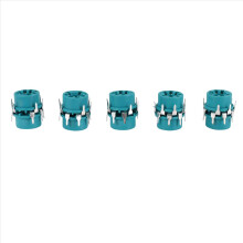 7Pin Plastic Vacuum Tube Socket Valve Base for B&W 6J1 6Z4 6X4 12AE6 6AT6 6BK6 12AV6 6AQ6 6J5 Hifi Audio AMP 10Pcs Blue
