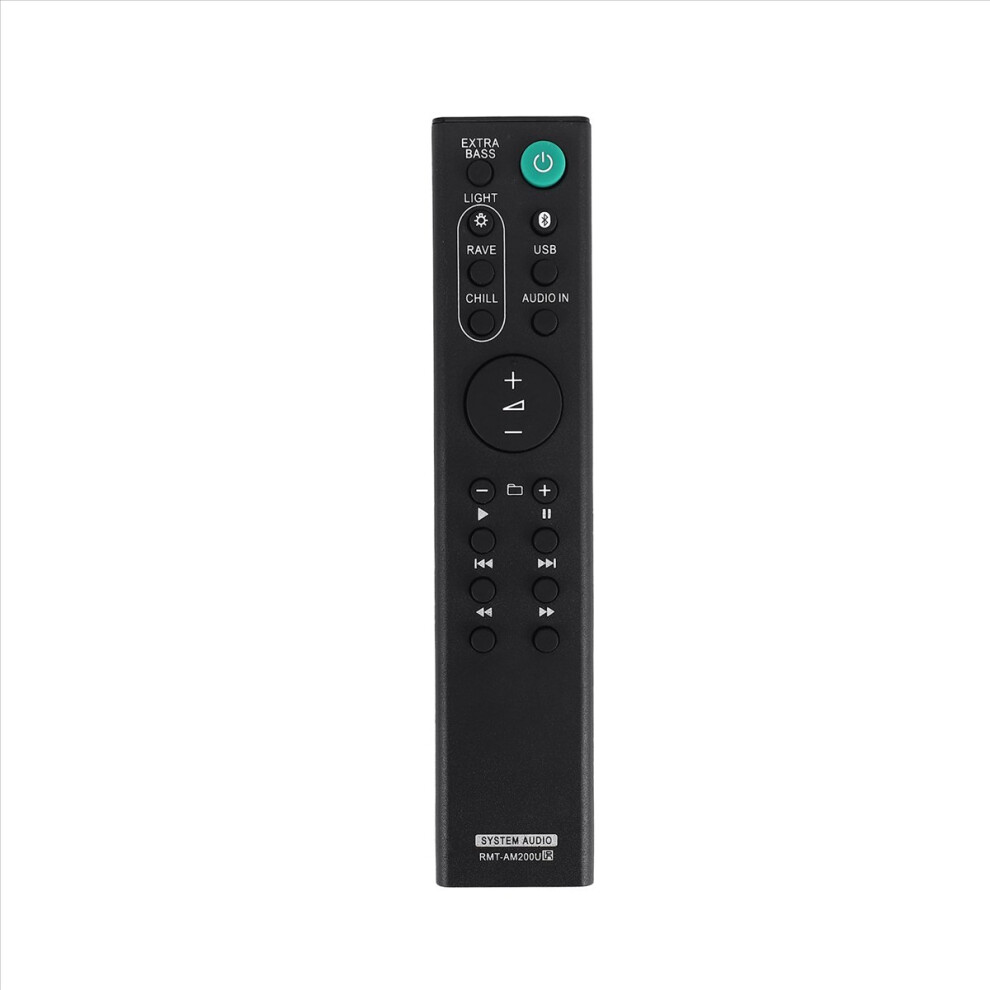 New Replacement Remote For -Am200u Gtk-Xb7 Speaker System Black 4853013955692