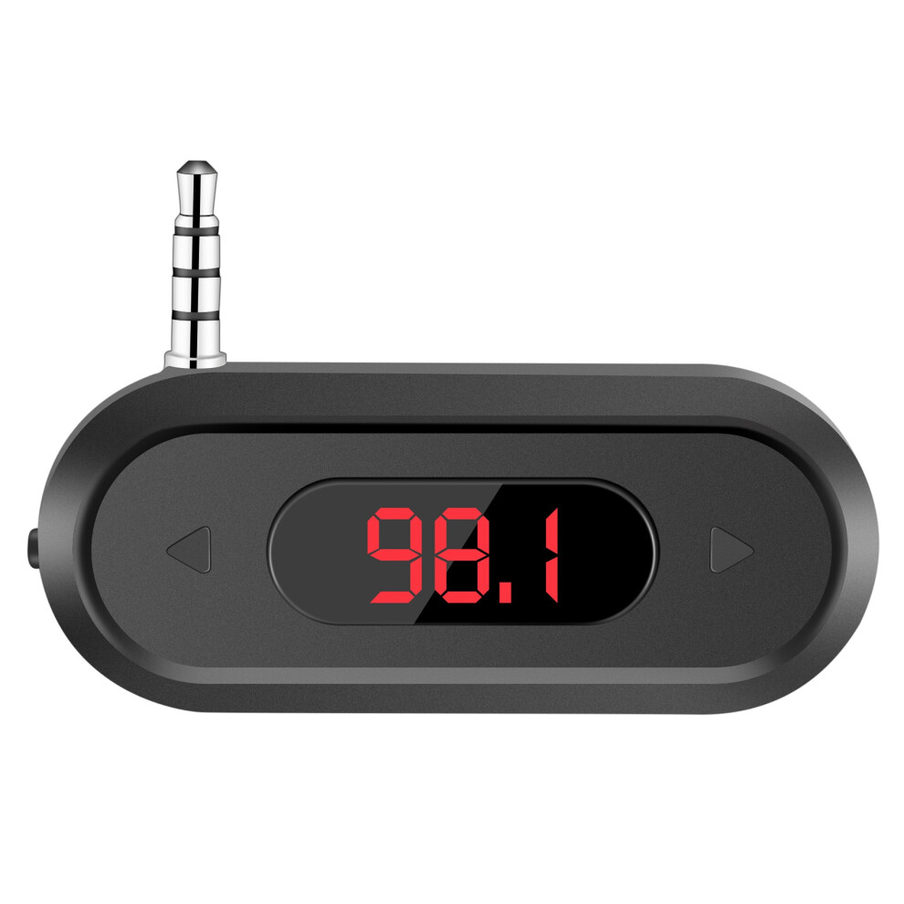 Universal Fm Transmitter Wireless Audio Adapter With 3.5Mm Jack For Ios Android Car Speaker 4853013955050