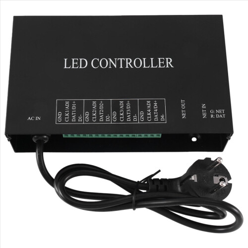 H802RA 4 Ports (4096 Pixels) Artnet Controller WS2801 WS2811 Pixel for LED Light