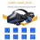 J20 3D Virtual Reality Glasses for 4.7- 6.7 Smart Phone Android Games Stereo with Headset Controllers 10