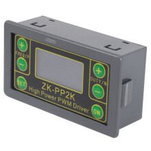 -PP2K PWM DC 3.3-30V 12V 24V Motor Speed Controller Regulator 8A 150W Adjustable LED Dimmer Pulse Frequency Duty Ratio