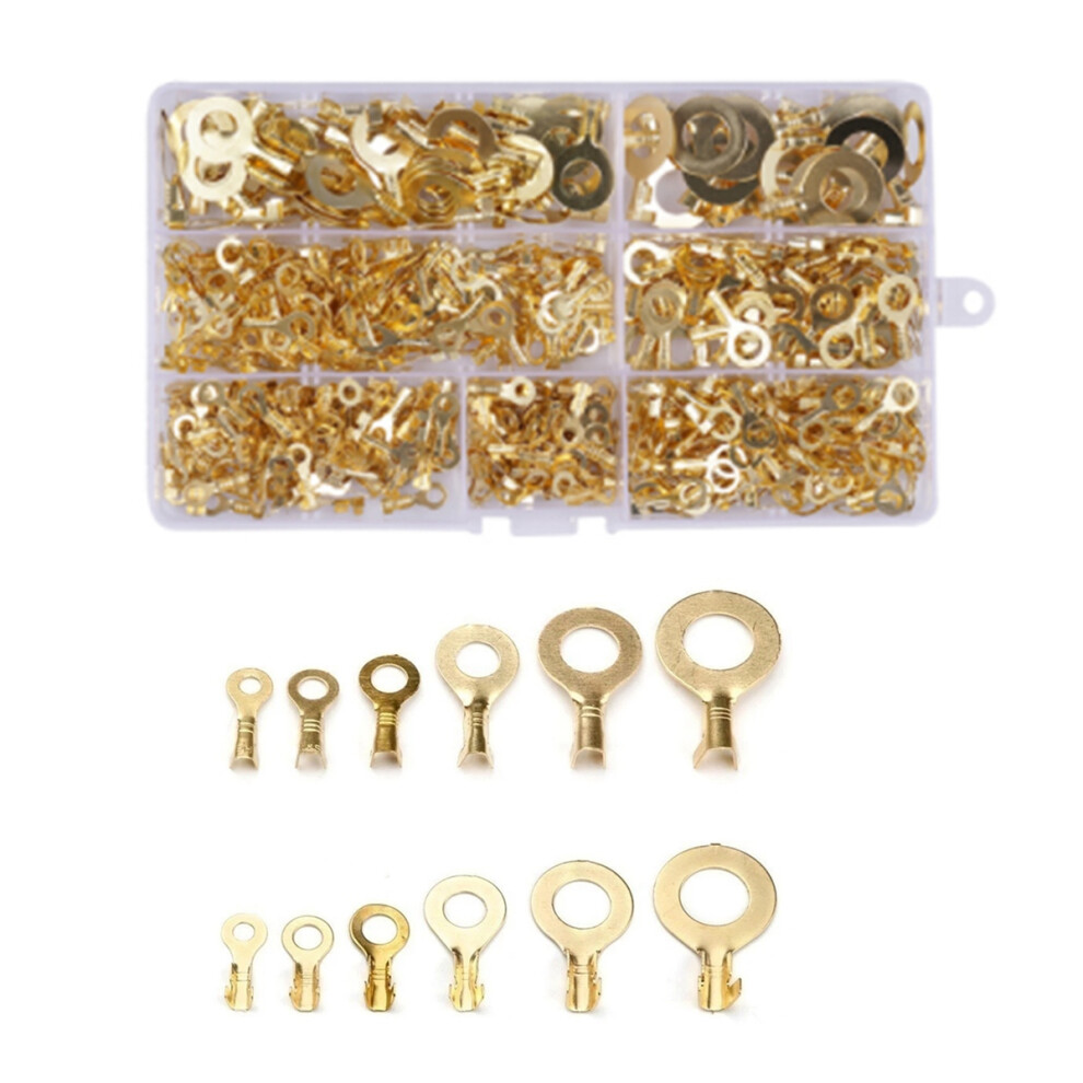 540Pcs Ring Terminal M3-M10 Lug Connection Wire Assortment Kit 4853013961921