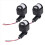 3 Pcs Black Motion Detectors Sensor Light Switch Outdoor Pir Direct Current 12V 3