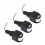 3 Pcs Black Motion Detectors Sensor Light Switch Outdoor Pir Direct Current 12V 4