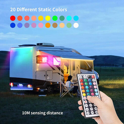 DC12V LED Controller+44 Keys Remote Control RGB Box IR Light Strip Controller for 5050 2835 2