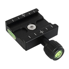QR-50 Quick Release Plate Compatible for Series Tripod Ball Head DSLR Camera Monopod