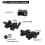 Double Lock Mounting Plate Clamp Quick Release Adjustable Knob Adapter for Tripod Ball Head -06 8