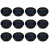 12 Pack Replacement Solar Light Parts Tops Waterproof LED Panel Lantern Lid Outdoor 3