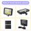 2Pc 2000 Lumen 160 LEDs Solar Wall Lights IP65 Waterproof Wired Motion Sensor Security Flood Light 360 Degree Adjustable 10