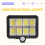 2Pc 2000 Lumen 160 LEDs Solar Wall Lights IP65 Waterproof Wired Motion Sensor Security Flood Light 360 Degree Adjustable 5