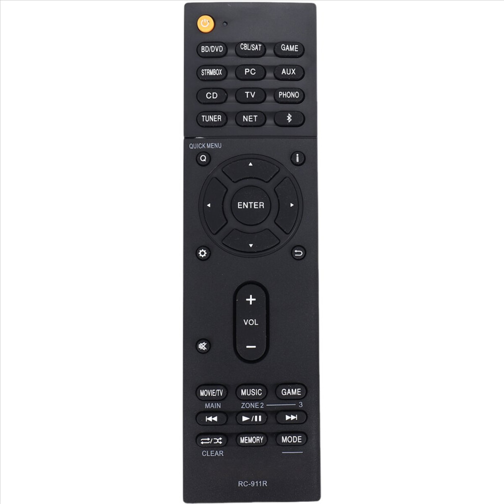 Rc-911R Remote Control For Tx-Nr575 Tx-Nr585 Tx-Rz810 Tx-Nr575e Av Receiver Audio/Video Player 4853013971821