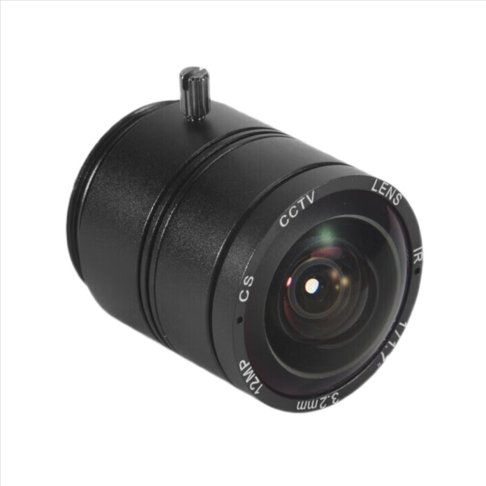 120 Degree Ultra Wide Angle Lens For Hq Camera, 3.2Mm Length With Manual Focus Dark 4853013971562