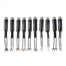 10 PCS UHF VHF FM 75-300 Ohm TV Antenna Adapter Matching Transformer Coaxial Cable