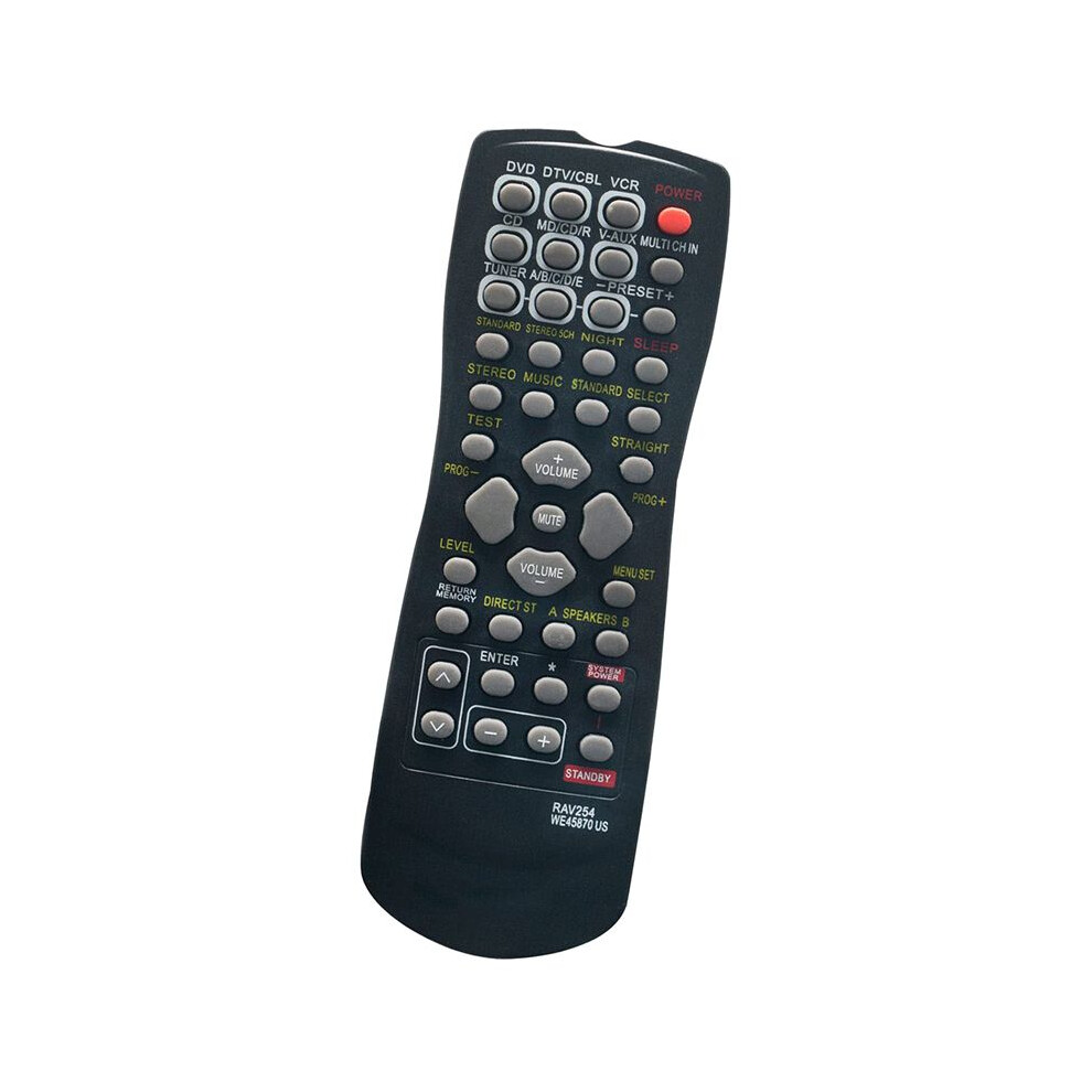 Rav254 Replace Remote Control For Receiver Rx-V496 -5240 -5250 -5630 Rx-V350 Rx-V359 Rx-V390 4853013974471