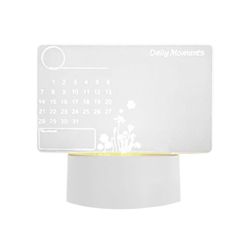Note Board LED Night Light USB Message Holiday with Pen Gift for Decoration Lamp