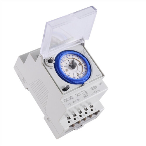 Mechanical Timer Switch SUL181D 96 Times On/Off Per Day Time Set Range 15 Mins 24H