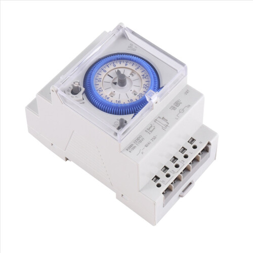 Mechanical Timer Switch SUL181D 96 Times On/Off Per Day Time Set Range 15 Mins 24H 2