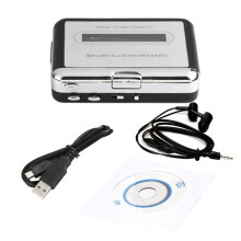 Cassette Player USB to MP3 Converter Capture Audio Music Tape Recorder