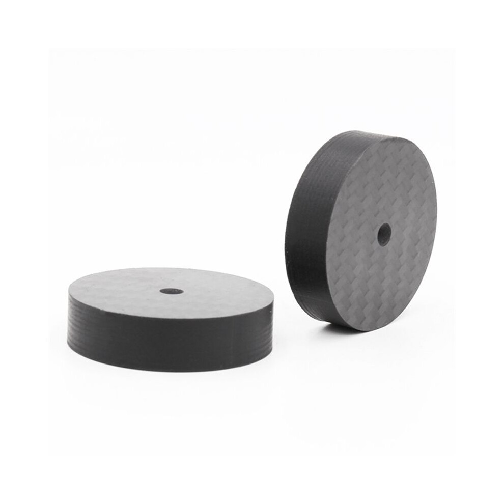 Carbon Fiber Speaker Isolation 40X10mm Spikes Base Pad Stand Feet Hifi Amp 4853013993328