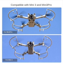 For Mini 3 Propeller Guard Landing Gear Extended Leg Wing Cover Blade Protector for Pro Accessories