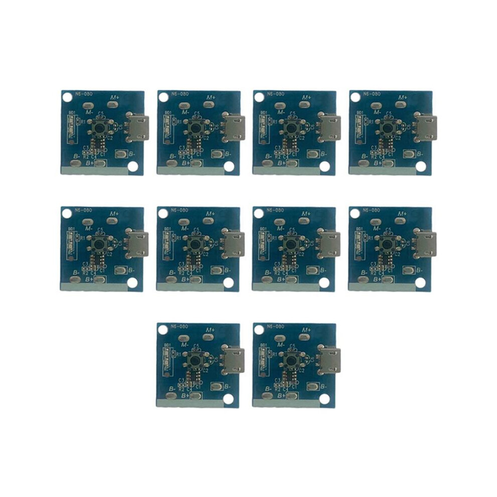 10Pcs/Set Multifunction Portable Handheld Fan Motherboard Usb Mini Pcba Control Board,B 4853013994189