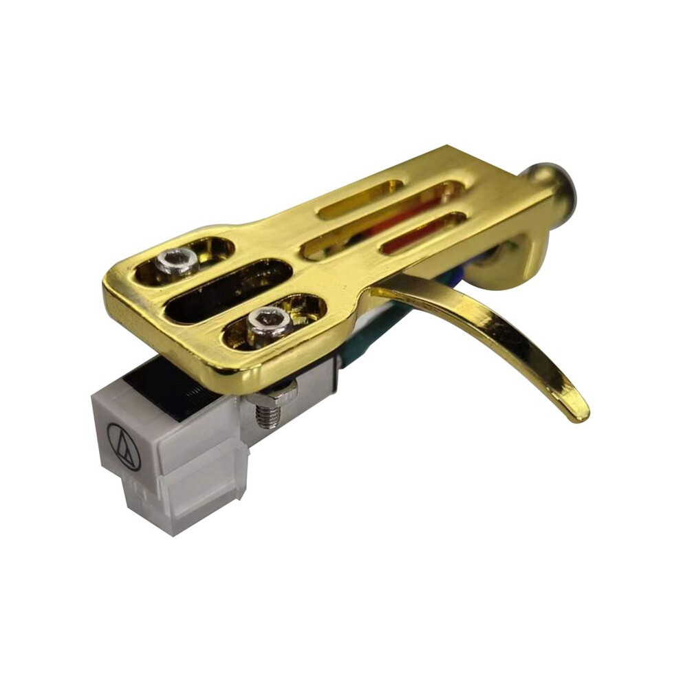 At3600l Moving Magnetic Stylus Headshell Connect Kit For Lp Vinyl Record Player Turntable Phonograph, Gold 4853013998989