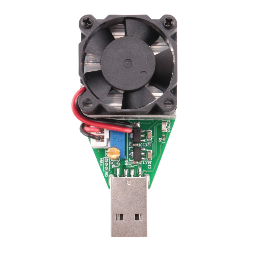 Usb 15W Battery Discharge Capacity Tester Adjustable Electronic Load Resistor 3.7-13V Voltage Accessories 4853013906625
