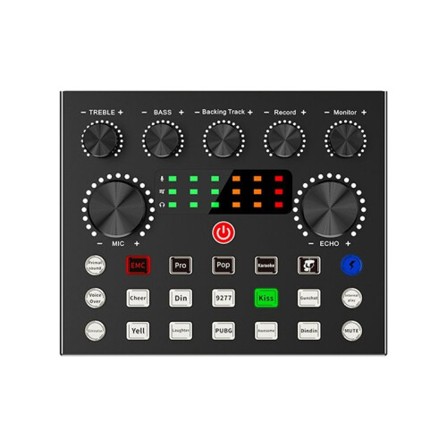 V8S Live Sound Card Compatible with Multiple Live Streaming Platforms Abroad 1