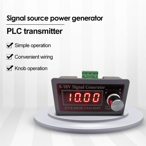 Adjustable Voltage Analog Simulator 0-10V 5-10V Signal Generator Sources PLC Control 2