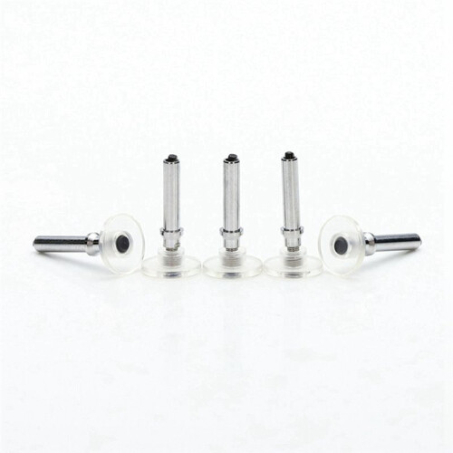 5PCS Universal Stylus Pen Transparent Disc Capacitive Screen Touch Replacement Tip Drawing Writing Nib Pencil Head 2