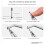 5PCS Universal Stylus Pen Transparent Disc Capacitive Screen Touch Replacement Tip Drawing Writing Nib Pencil Head 10