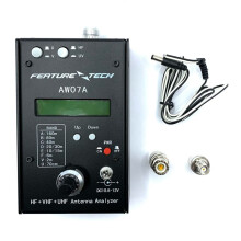 1.5-490MHZ Antenna Analyzer HF +UV Spectrum Analyzers HF/VHF/UHF AW07A Multiband SWR Meter Tester 160M