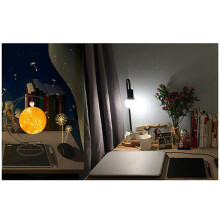 Himalayas Crystal Salt Lamp USB LED Atmosphere Light Night Decorative