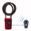 Cycling Security Lock Wireless Remote Control Anti-Theft Vibration Alarm Electric Motorcycle Code Chain Black 3